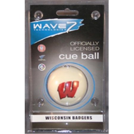 WAVE 7 TECHNOLOGIES Wave 7 Technologies UWIBBC100 Wisconsin Cue Ball UWIBBC100